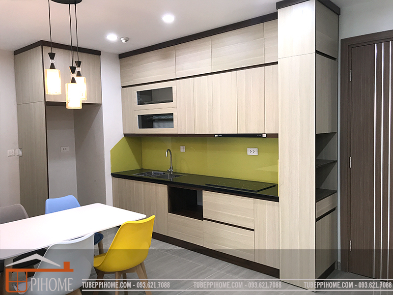 Hoàn thiện nội thất 2 phòng ngủ + 1 khách + 1 bếp tại Ciputra